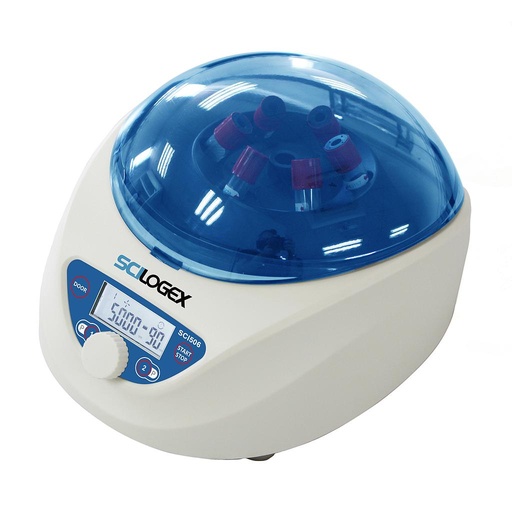 [913053419999] SCILOGEX SCI506 Clinical Centrifuge with 6 x 1.5mL to 15mL capacity, 300-5000rpm